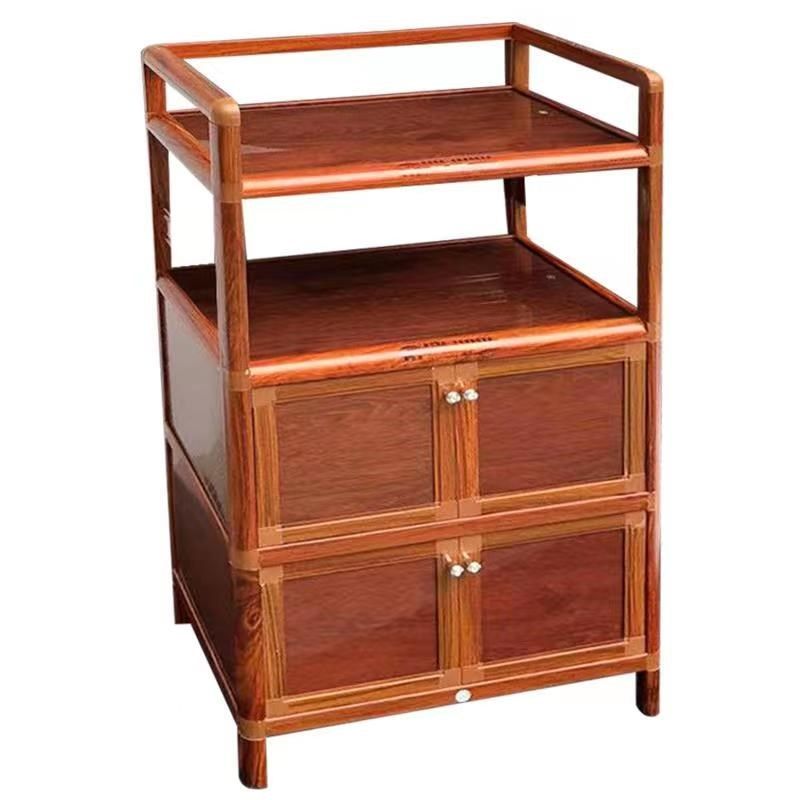 加厚铝合金微波炉柜子储物柜落地烤箱置物架家用厨房菜厨收纳柜子,住宅家具,餐边柜,淘宝优惠券,粉丝福利购,淘宝优惠卷