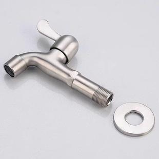直销304不锈钢水龙头4分洗衣机龙头双用龙头拖把池加长家用快 新款