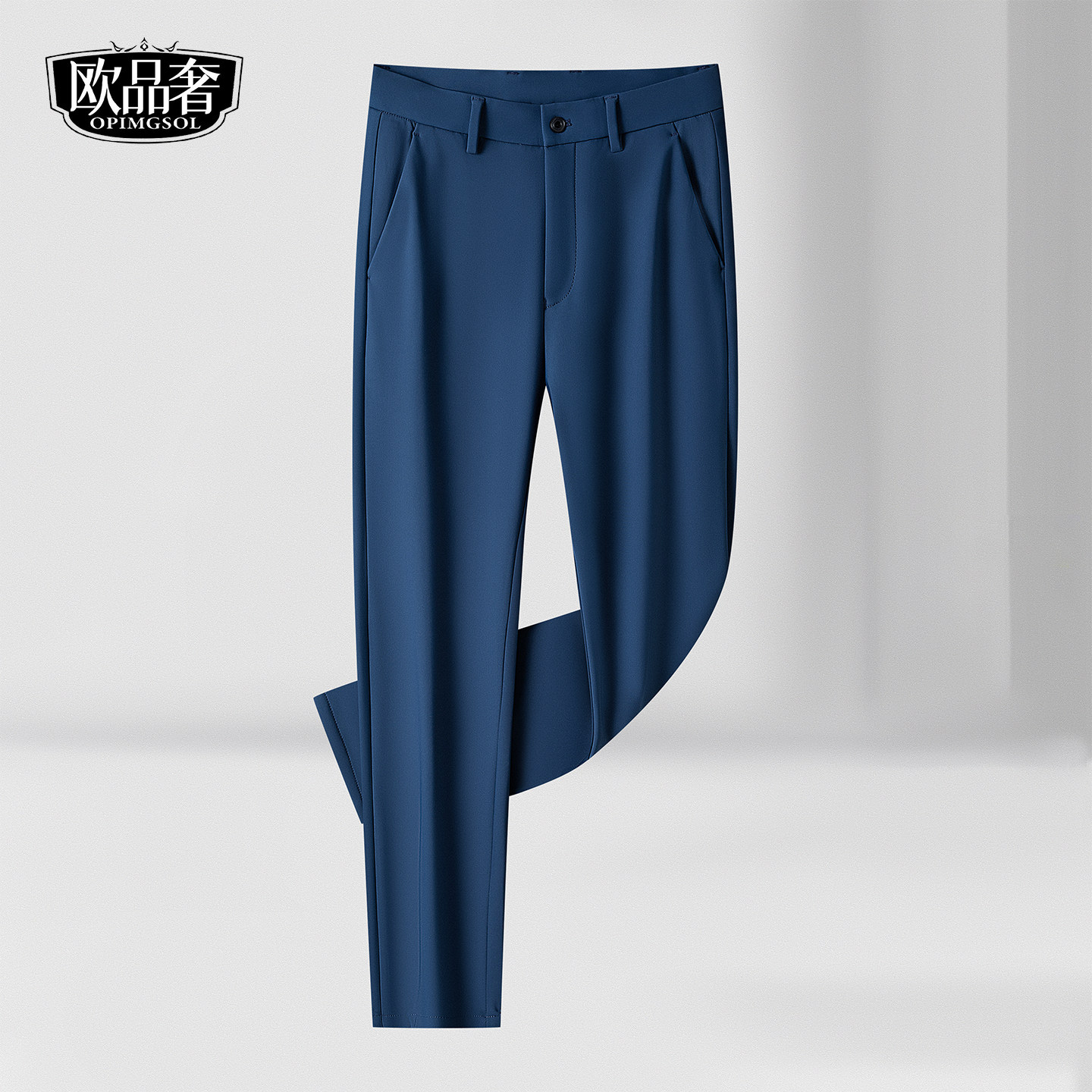 高端休闲西裤男款春季时尚免烫弹力易打理长裤子2026新款高端男裤