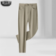 卡其色薄款 轻商务休闲西裤 微弹透气直筒抗皱长裤 新款 2026夏季 男裤