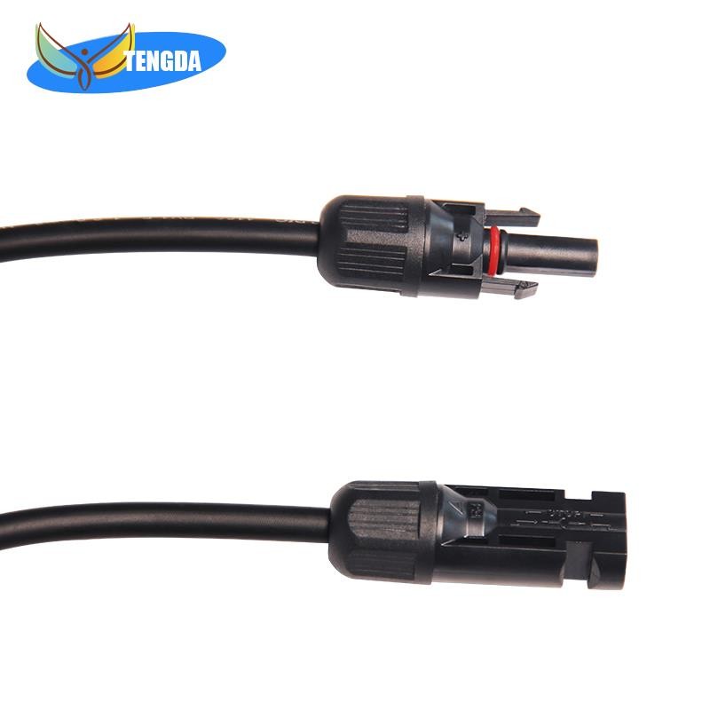 Y型5通MC4连接器一转四太阳能电池板光伏直流线组件防水并联接头