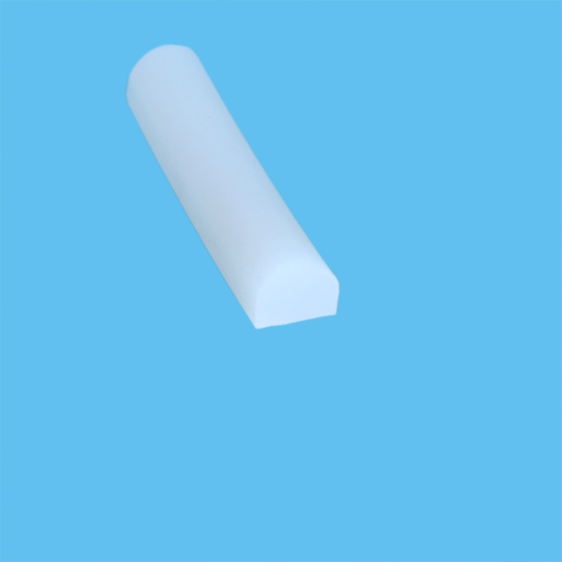 硅胶D型密封条透明硅胶半t圆胶条 耐高温无味D型实心条防撞减震条