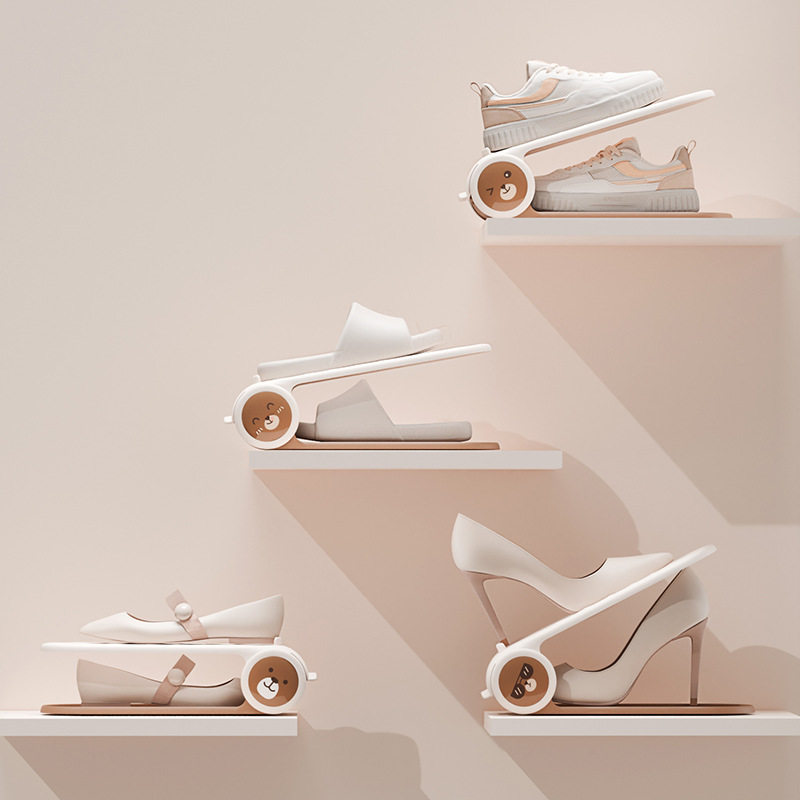 鞋架鞋托架鞋子收纳神器家用鞋柜