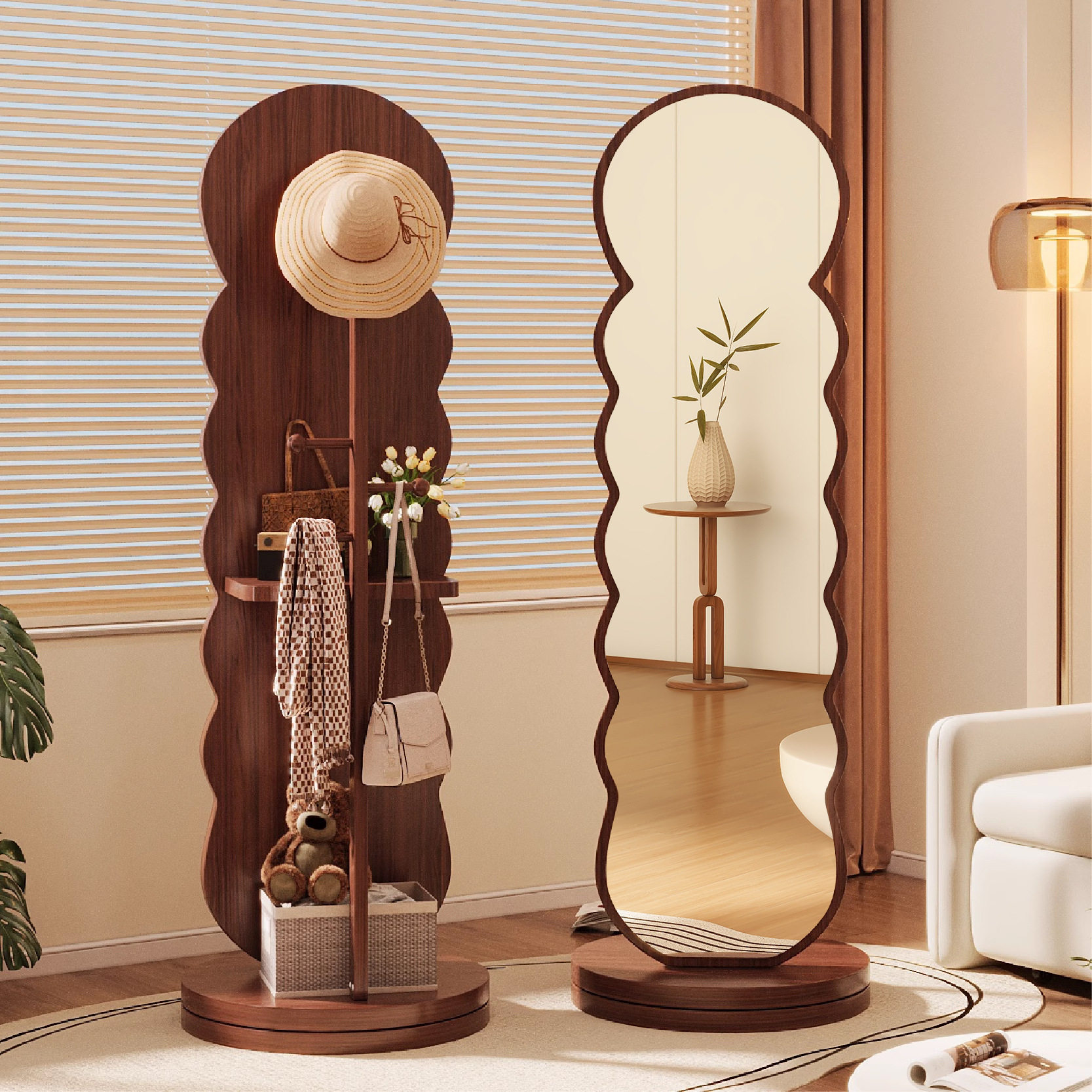 中古全身镜落地镜家用轻奢高级