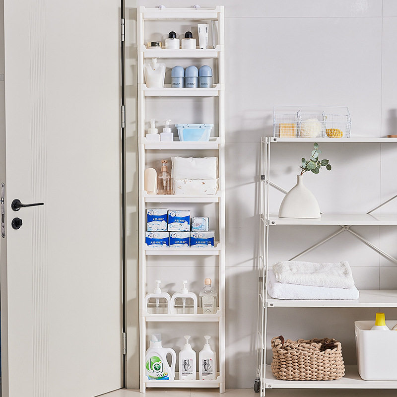 门后夹缝多层置物架冰箱缝隙极窄