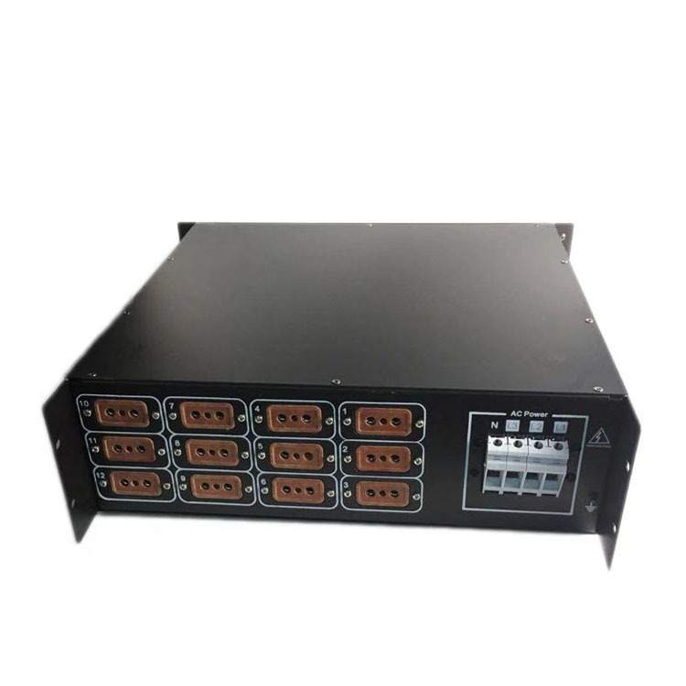 12路4KW电源直通箱数字硅箱灯光调光台AC380V供电12路电源箱设备