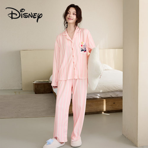 迪士尼米妮印花睡衣女款甜美风