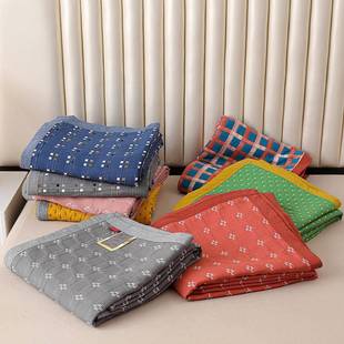 2026年新款60S全棉纱巾A类三层纱布毛巾被夏被盖毯床单床盖枕套++