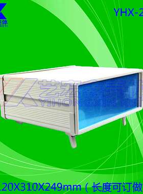 仪器仪表电源箱  铝机箱 豪华壳体 塑面框机箱 安防2-61