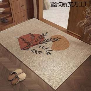 入户门垫家用吸尘耐脏脚踏垫2025水晶绒门外脚垫家具用品热销 新款