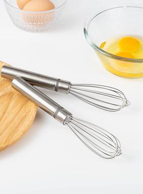 61K3出口米国304不锈钢家用打蛋器手动搅拌棒厚实搅蛋器烘培工具8