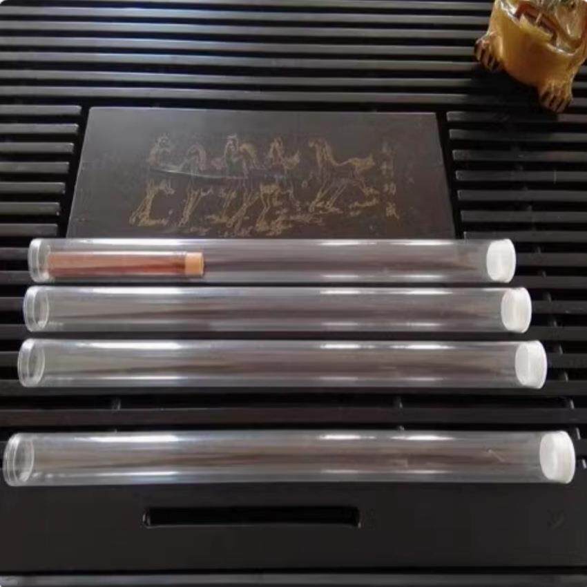透明香管线香筒塑料香桶环保PVC无味香道用品长款10g装环保材质