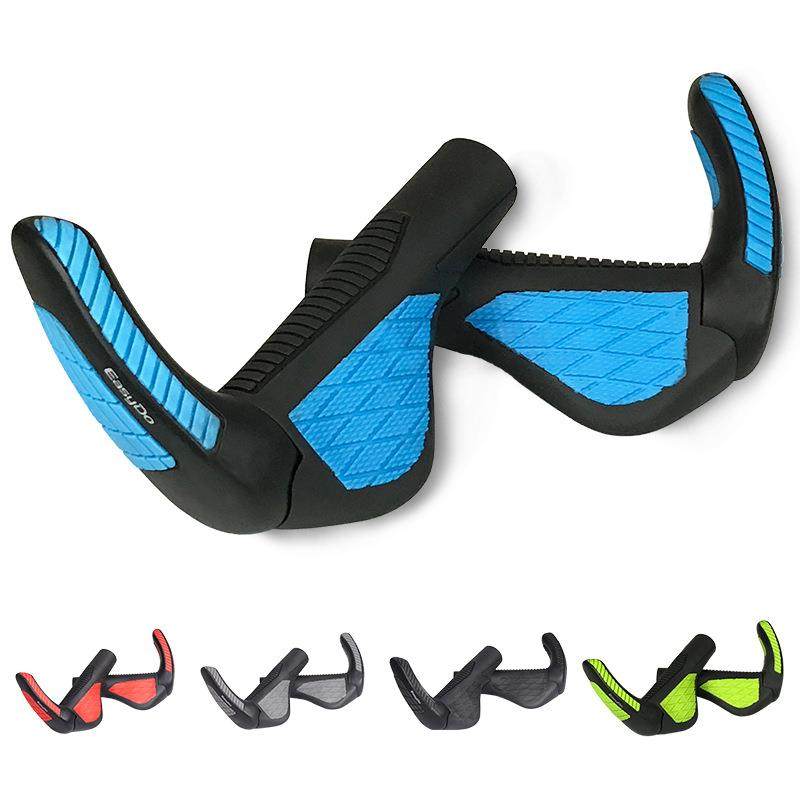 Easydo 可锁死自行车把套骑行装备山地车人体工学把套牛角副把