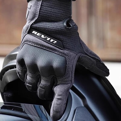REVIT锐飞特火山摩托车骑行手套夏防摔触屏机车赛车越野装备四季