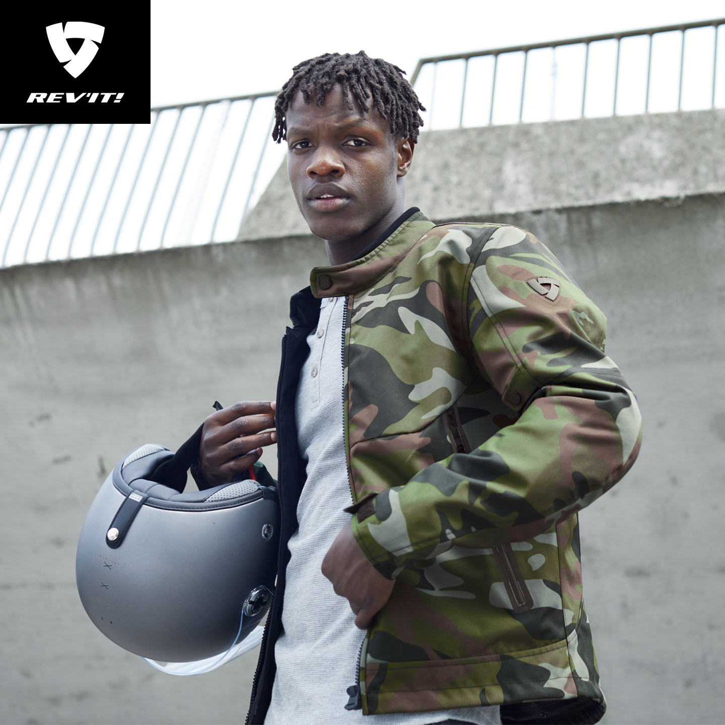 REVIT锐飞特树萌H2O摩托车骑行服男女机车赛车秋冬季防风防水装备