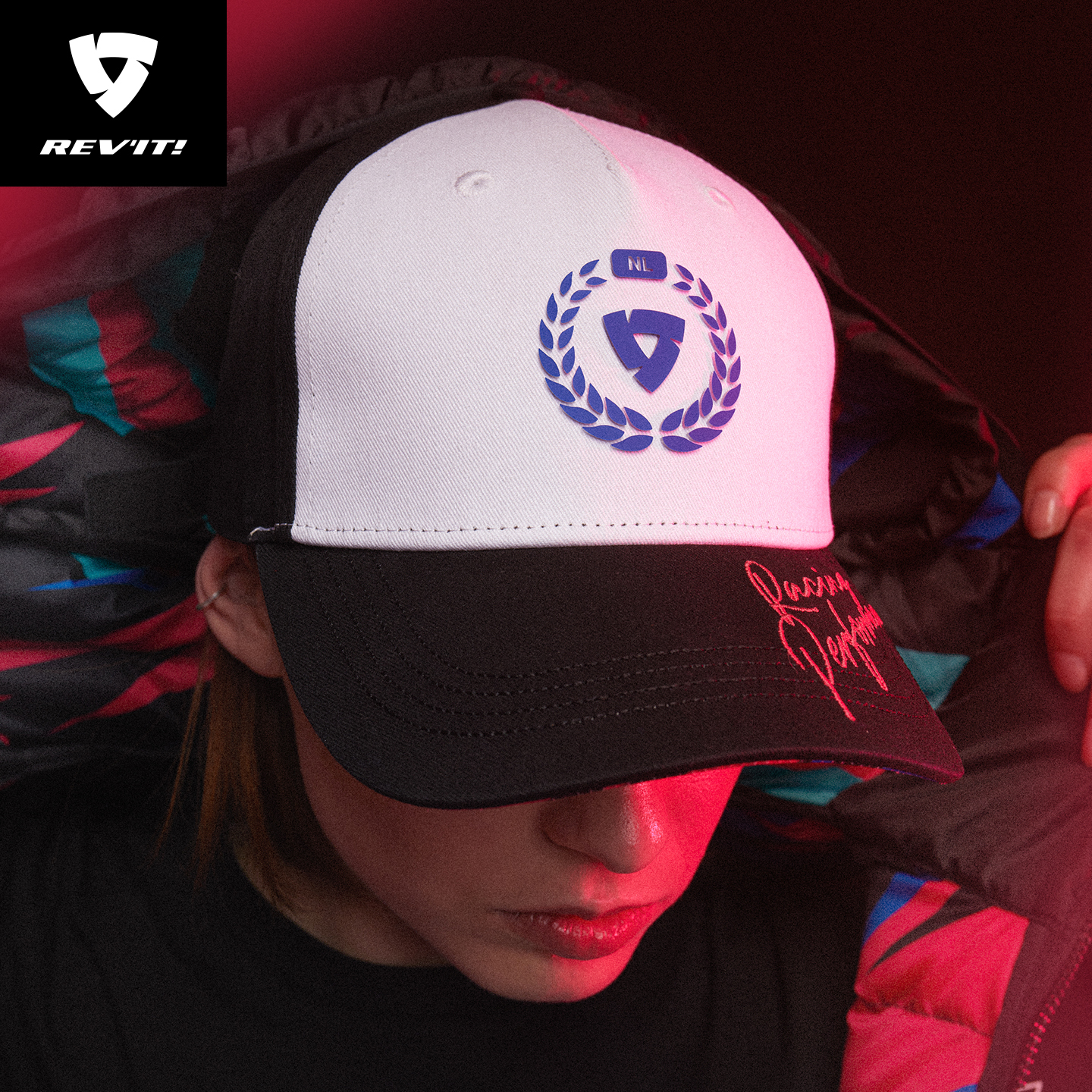 REVIT锐飞特奖章罗文莱恩扎卡里摩托车棒球帽遮阳防晒鸭舌帽