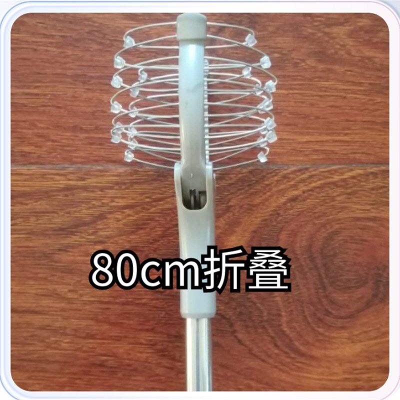 赶海工具折叠式抓螃蟹神器防滑钳子夹子加长捉控钳器