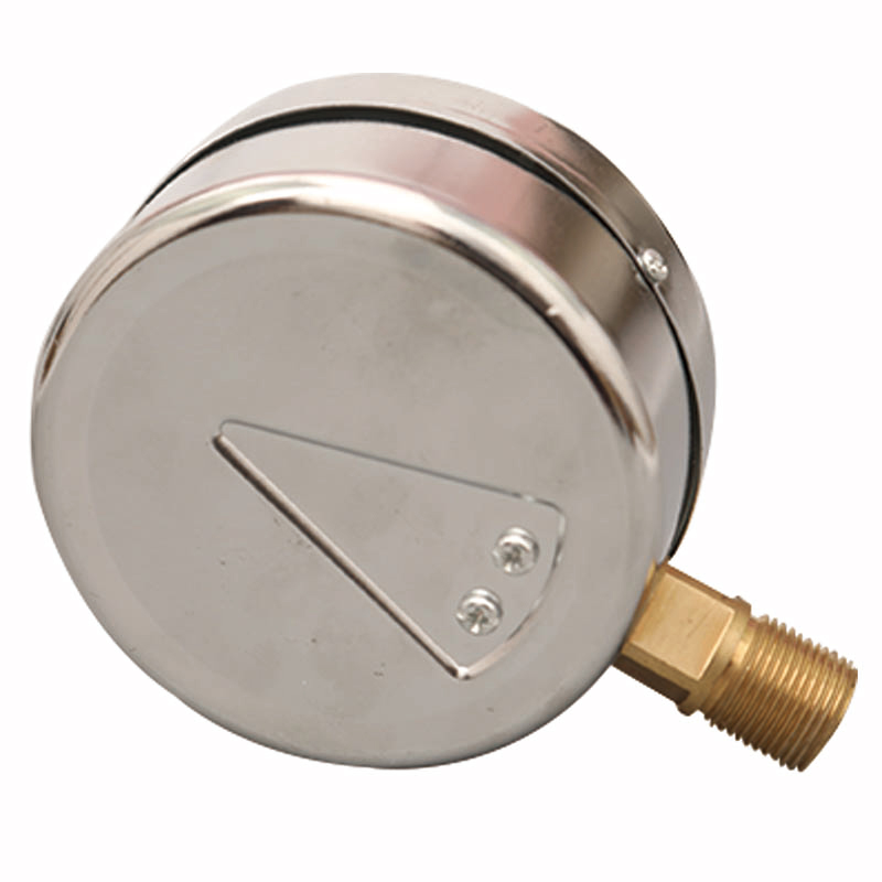 YE100膜盒压力表微压m表天然气燃气表风压表0-2.5/4/6/10/16/25kp