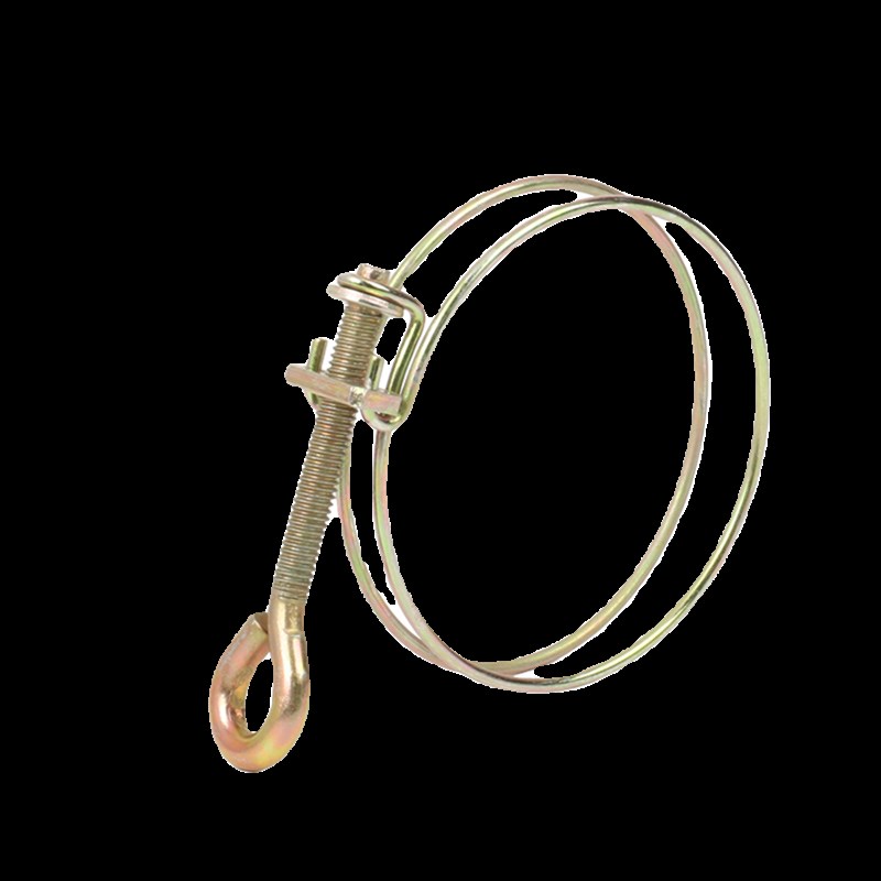 1-4寸镀锌双铁丝卡箍带手柄喉箍抱箍油管卡固定水管箍管夹水管头