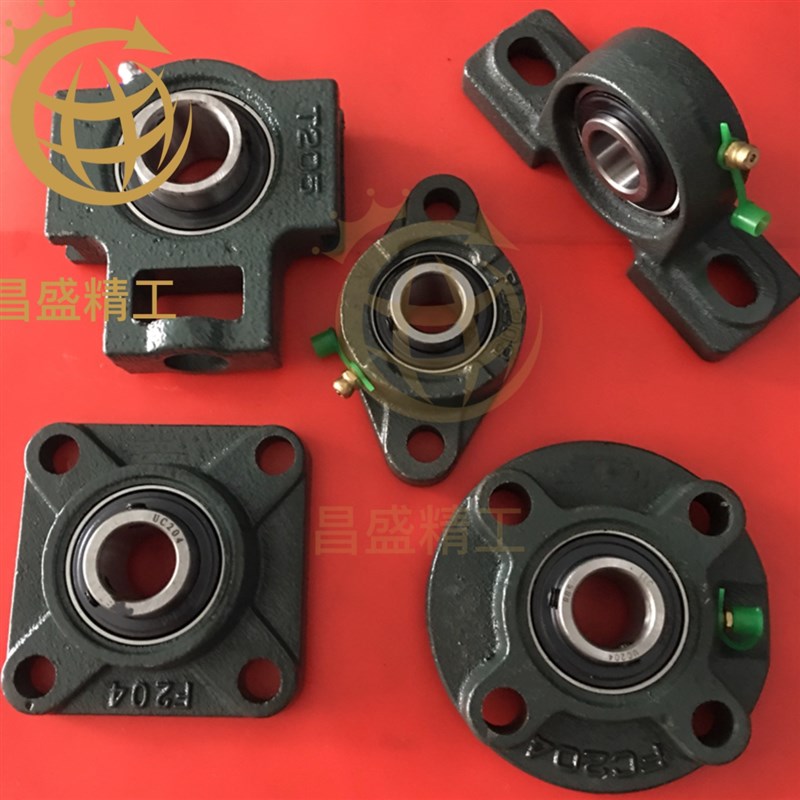 外球面 圆形带座 轴承 FC UCFC 204 205 206 207 208 209 210 211