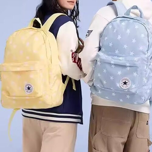 Converse匡威 学生双肩包开学季新款纯色书包青少年多功能背包