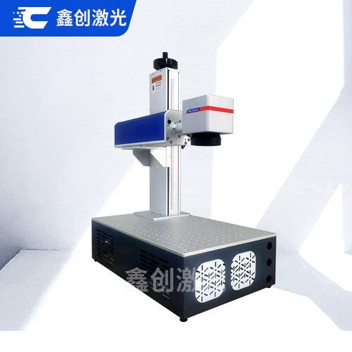小型桌式MAGA-102光纤激光打机铅尺笔子模具机塑胶标激光打标摆摊