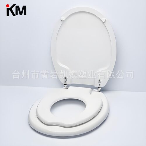 注塑马桶盖子马桶圈模具 一体圈盖马桶模具定制开发制作 产品注塑