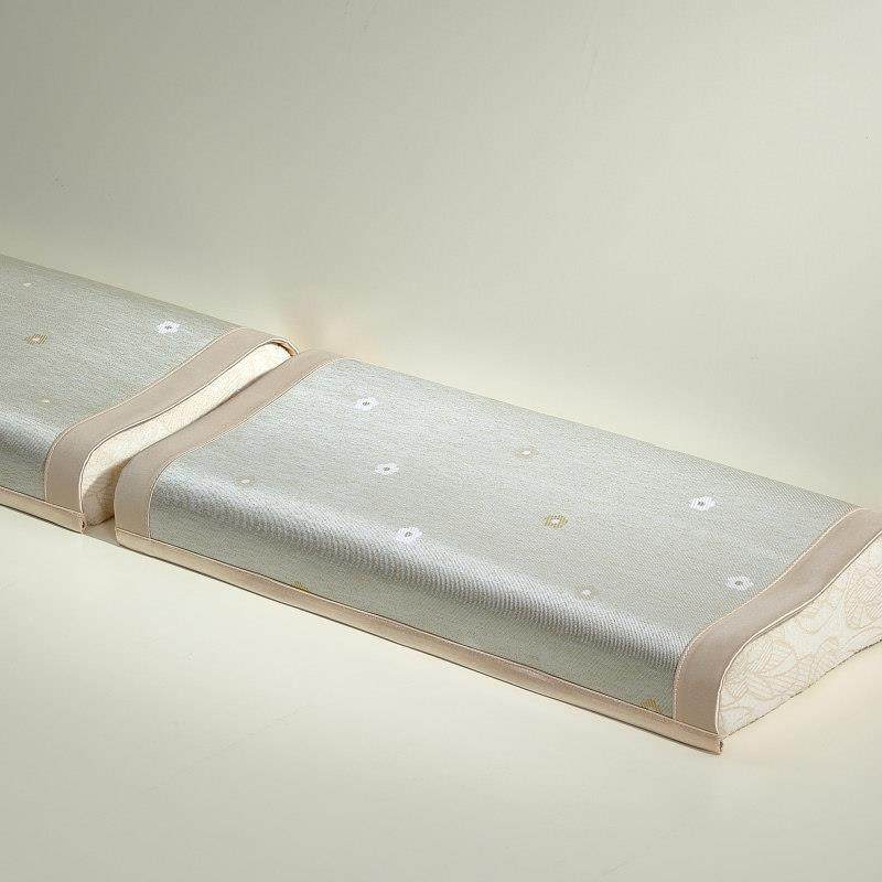 夏季冰丝凉席枕巾枕套枕片枕席枕头垫羽绒乳胶枕芯凉垫凉感冰垫