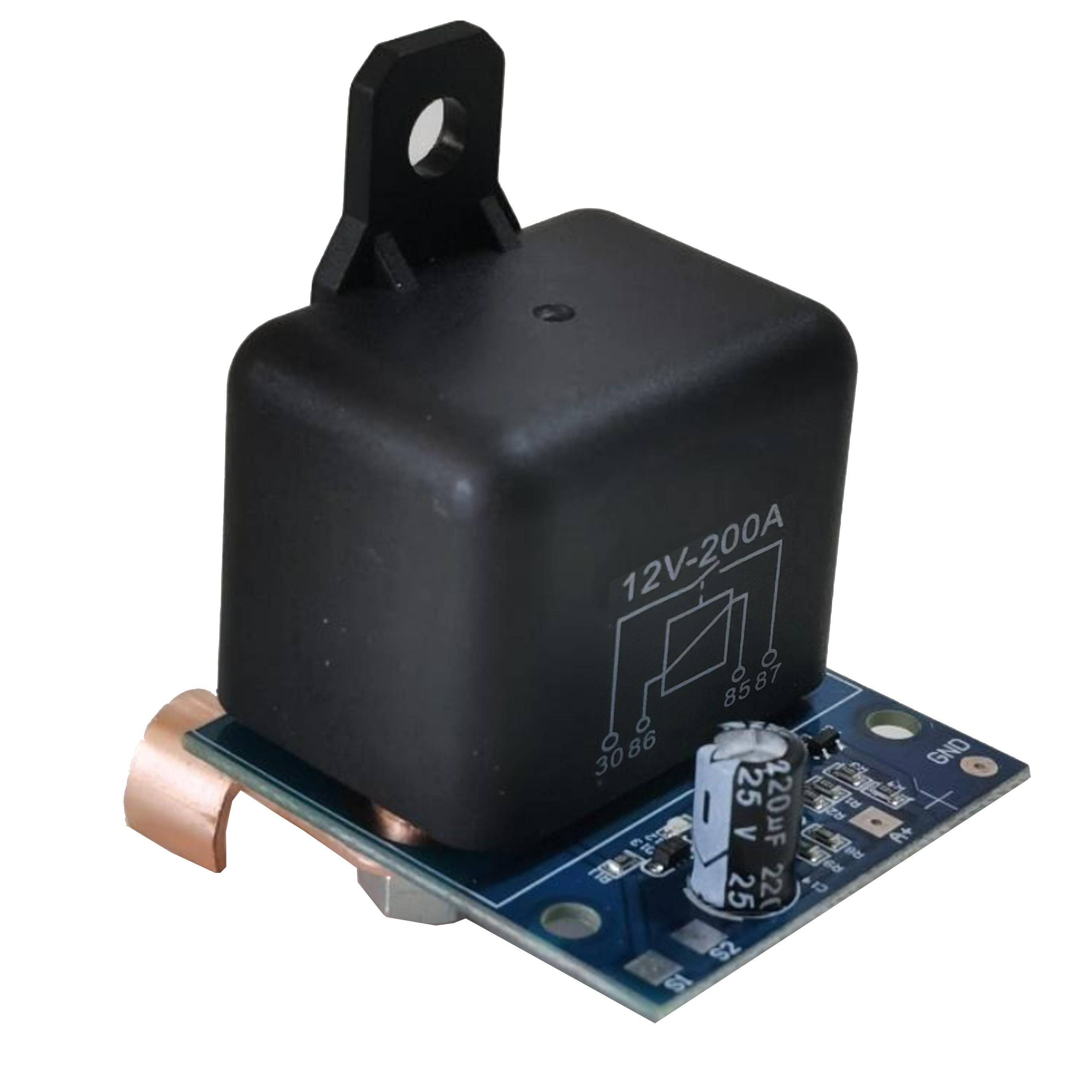 汽车继电器超级法拉电容启动控制器电瓶并联车载控制板模块包邮