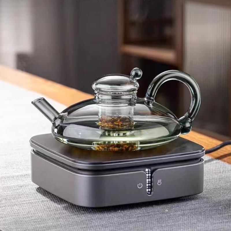 泡茶壶耐高温玻璃新款煮茶器家用花茶水分离电陶炉烧水壶轻奢茶具