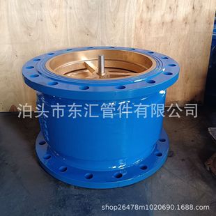 16Q消声止回阀法兰 工厂直发HC41X 铜芯球墨铸铁止回阀防回流