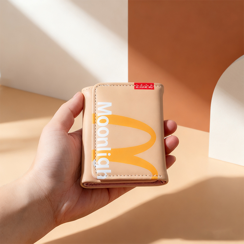 新款创意麦当劳M卡通高颜值钱包