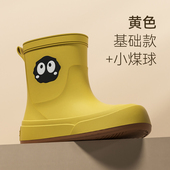 工作水鞋 雨鞋 软底不累脚超软轻便女中筒雨靴防滑防水耐磨厚底胶鞋