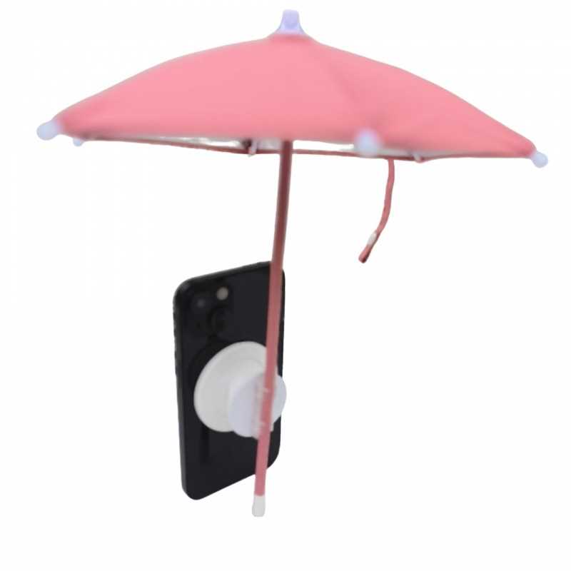 magsafe磁吸伸缩手机伞 气囊支架伞迷你遮阳伞防炫光防晒防雨小伞