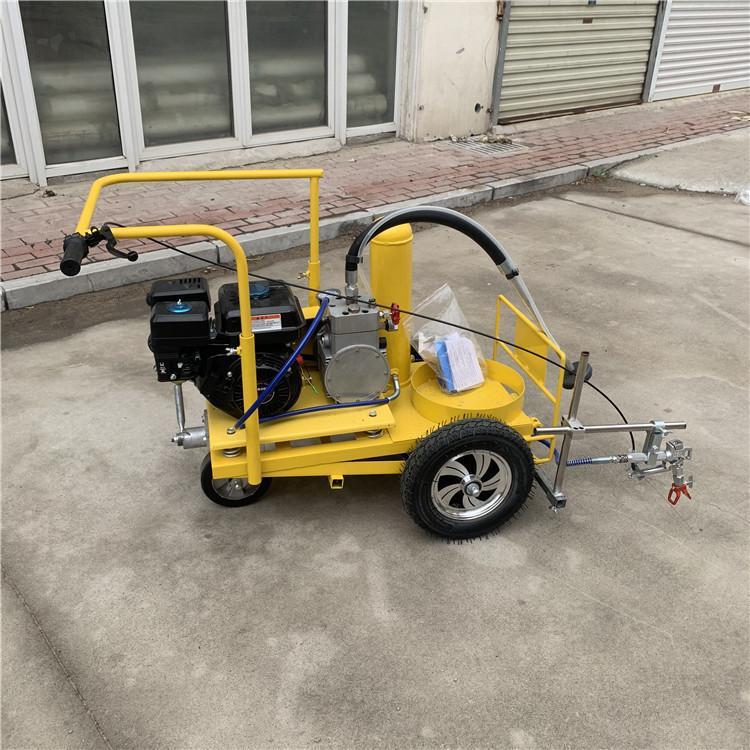 手推路面冷喷划线机手推冷喷式公路画线车冷喷划线机