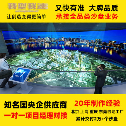 沙盘模型定制楼盘户型新能源工业园机械立体场景地形地貌重庆工厂