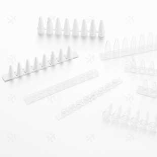 白色pcr管8连管光学平盖实验室耗材3310178Virya0.1mLPCR8联管盖