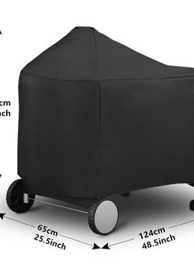 跨境防护烧烤炉罩户外露营防水罩124x65x101cm Weber7152遮阳防风