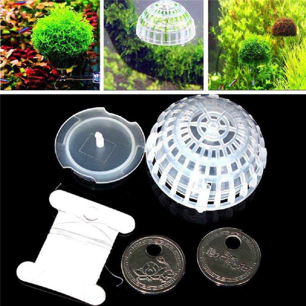 组合悬浮沉水两用水草球虾窝鱼缸莫斯MOSS造景球悬浮球