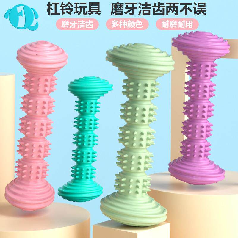 新款tpr宠物玩具狗啃咬洁齿棒狗牙刷咀嚼玩具磨牙耐咬互动狗玩具