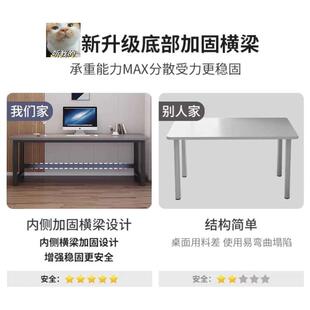 电脑桌60宽80高74长方形书桌会议办公桌子写字台中学生学习小桌子