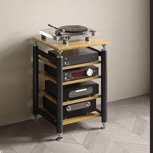 HIFI功放机柜多层音响架功放机架音响放置架黑胶唱机架避震音响柜