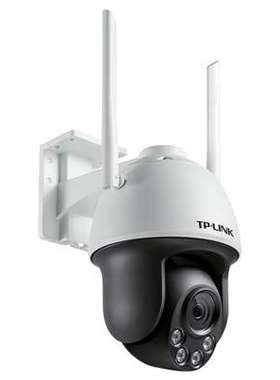 TP-LINK400万全彩星光级无线摄像头星光室外无线球机TL-IPC643-A4