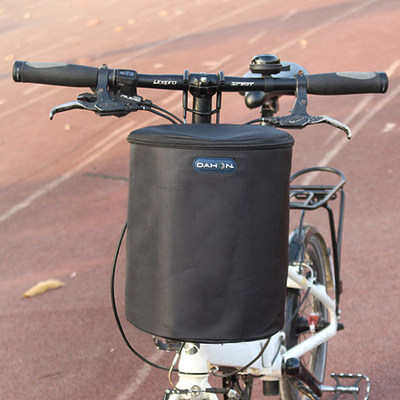 折叠车车筐加厚帆布儿童车滑板电动车篓山地自行车篮子前车筐车兜