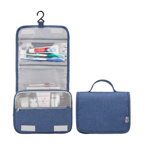 干湿分离洗漱包 小号折叠盥洗包旅行防水化妆包信天游品牌