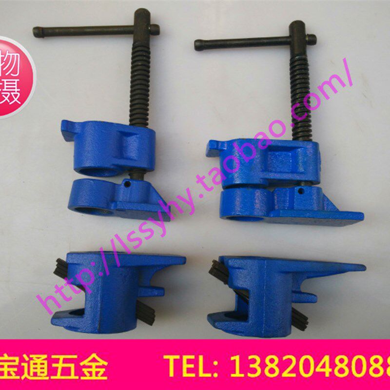 管夹子 水管夹管卡子工装夹具夹钳 木工夹G型C字夹 4分6分1寸