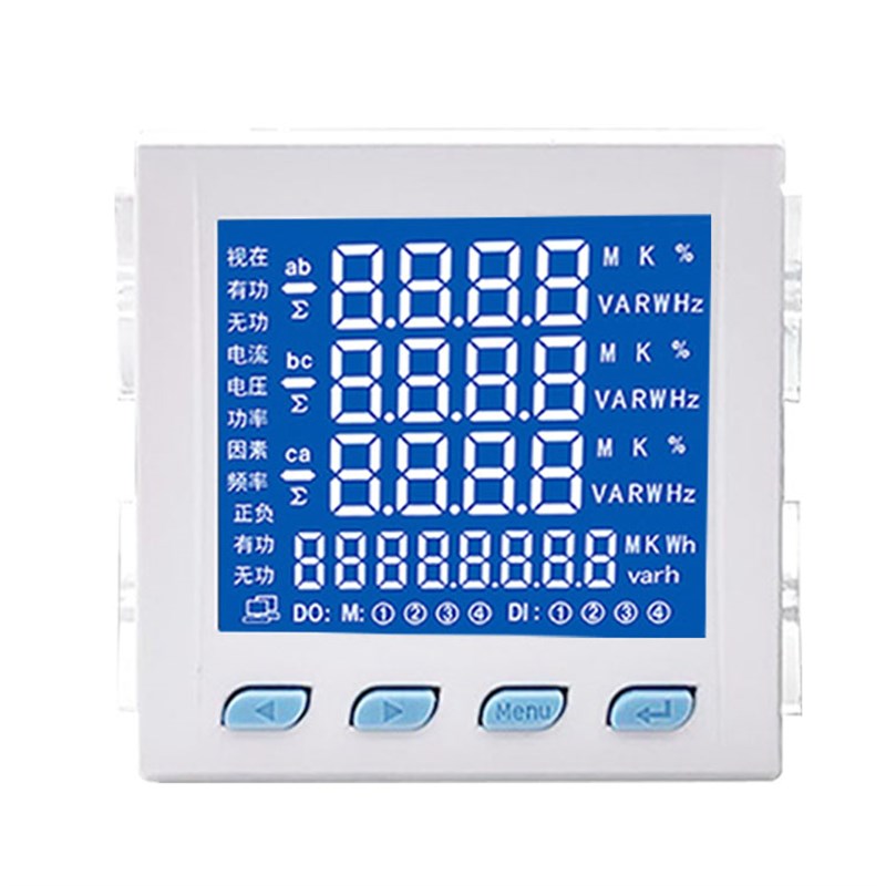 三相多功能电力仪表多功能网络电力监测仪表智能数显电流电压功率