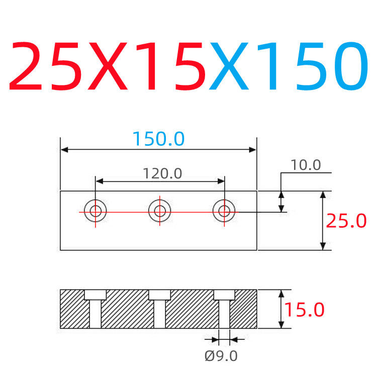 注塑压铸模具滑块压条加硬耐磨行位压块导向块精密标准零配件镶件