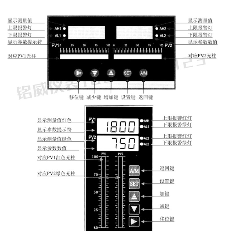 220V全自动智能控制仪开关可调数字控温数显只能温度控制仪