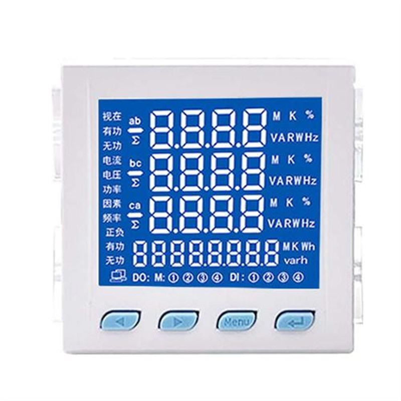 三相多功能电力仪表多功能网络电力监测仪表智能数显电流电压功率